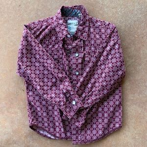 Roper pearl snap shirt